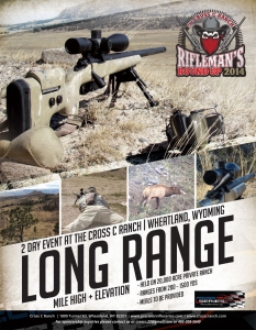 Cross C Ranch Riflemans Round Up Flyer